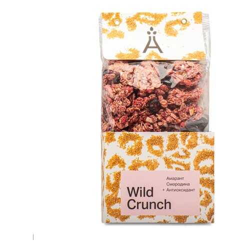 Гранола хрустящая Wild Crunch, «Амарант и Смородина» от Елены Наумовой, 260 г, Москва в ВкусВилл