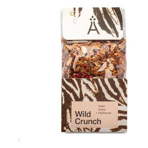 Гранола хрустящая Wild Crunch, «Кокос и Кофе» от Елены Наумовой, 260 г, Москва в ВкусВилл