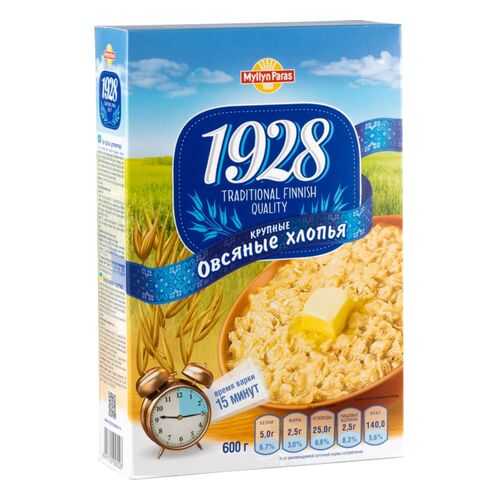 Хлопья овсяные Myllyn Paras крупные 600 г в ВкусВилл