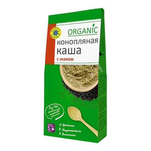 Каша конопляная Компас Здоровья с маком 250 г в ВкусВилл