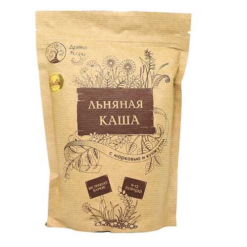 Каша льняная с морковью и кунжутом 400 г в ВкусВилл