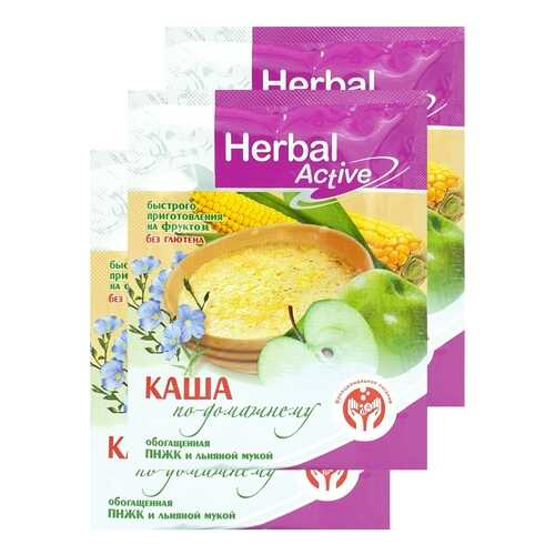 Каша по-домашнему Art Life с яблоками 3 шт по 35 г в ВкусВилл
