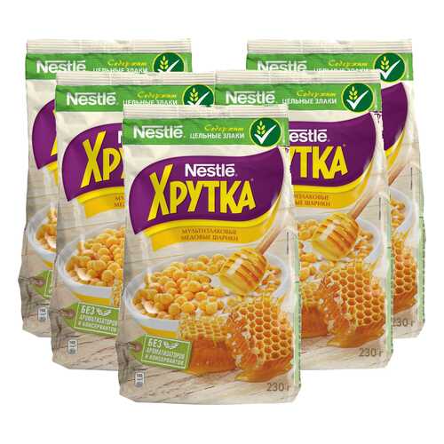 Шарики Хрутка медовые 5*230 г в ВкусВилл