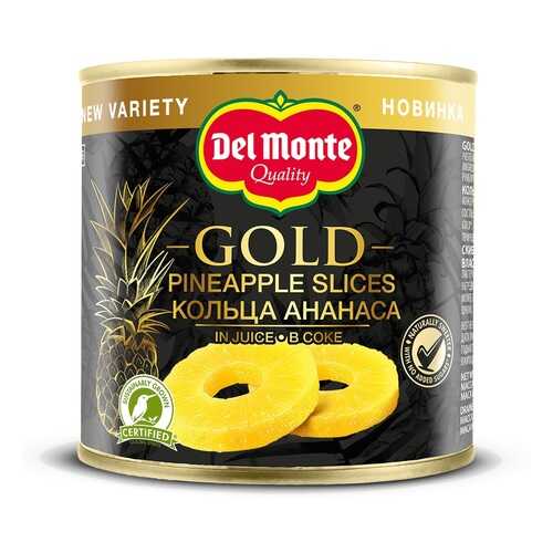 Ананасы Del Monte кольца в соке 435г Кения в ВкусВилл