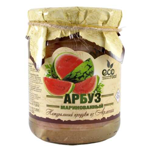 Арбуз Ecofood маринованный 520 г в ВкусВилл