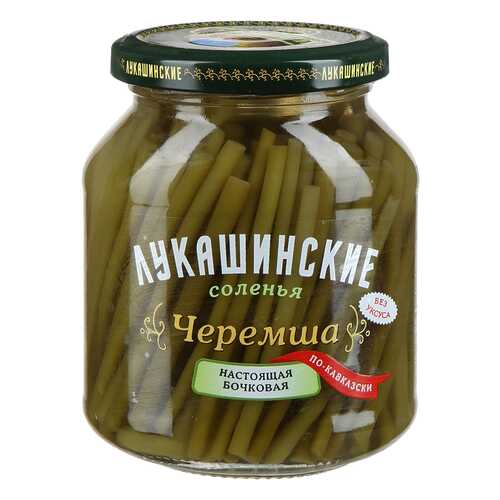 Черемша соленая по-кавказски Лукашинские, 340 г Россия в ВкусВилл