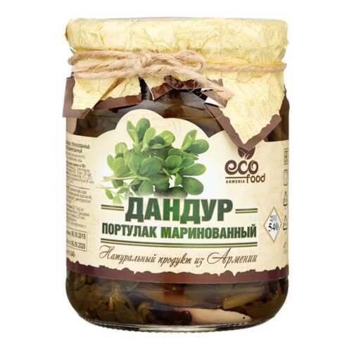 Дандур Ecofood портулак маринованный 540 г в ВкусВилл