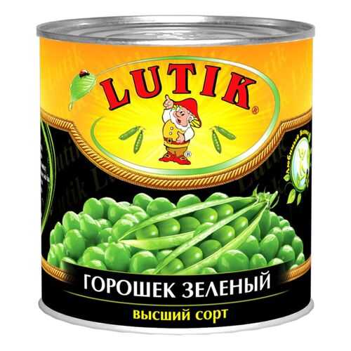 Горошек зеленый Lutik 425 г в ВкусВилл