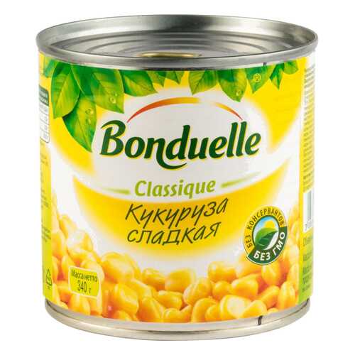Кукуруза сладкая Bonduelle classique 340 г в ВкусВилл
