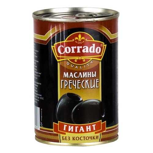 Маслины Corrado греческие гигант без косточки 420 г в ВкусВилл