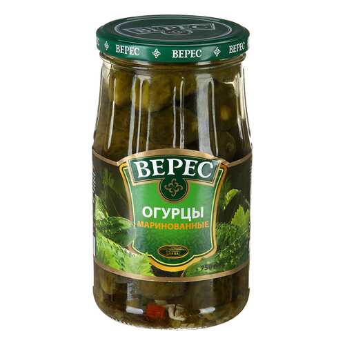 Огурцы Верес маринованные 750 г в ВкусВилл