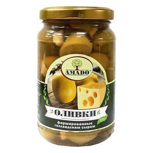 Оливки Amado с голландским сыром 350 г в ВкусВилл