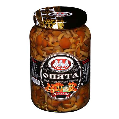 Опята Скатерть-Самобранка маринованные отборные 1700 мл в ВкусВилл