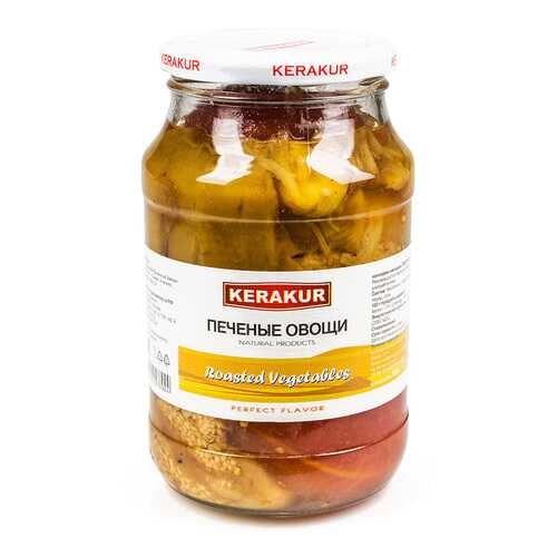 Овощи печеные консервированные, Kerakur, 920 г, Армения в ВкусВилл