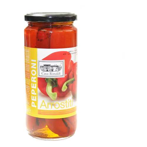 Перец Casa Rinaldi сладкий жареный красный 450 г в ВкусВилл