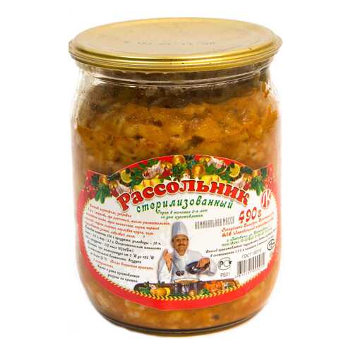 Рассольник Ляховичи стерилизованный 490 г в ВкусВилл