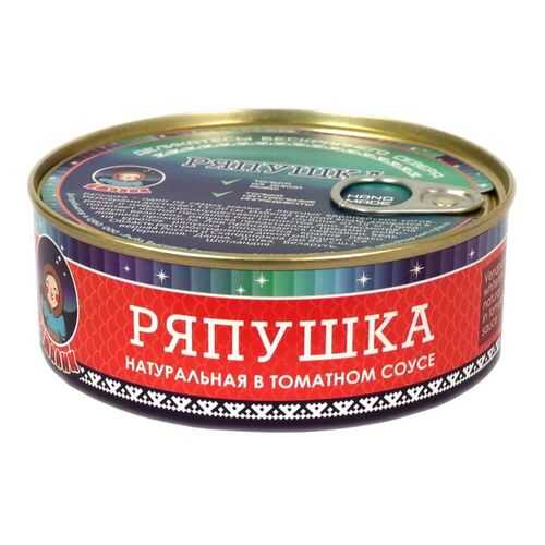 Рыбные консервы ТМ Ямалик ряпушка обжаренная в томатном соусе 240 г в ВкусВилл