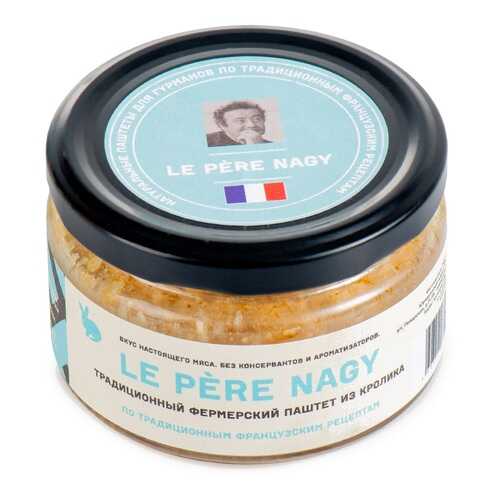 Традиционный фермерский паштет Le Pere Nagy из кролика 180г Россия в ВкусВилл
