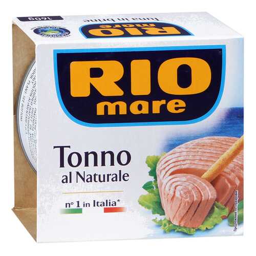 Тунец Rio Mare в собственном соку 160 г в ВкусВилл