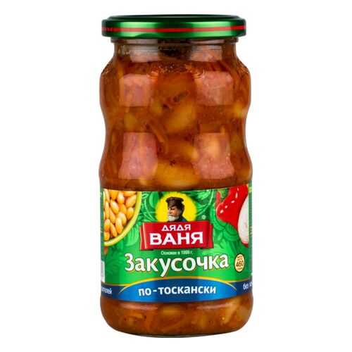 Закусочка По-тоскански Дядя Ваня с овощами 460 г в ВкусВилл