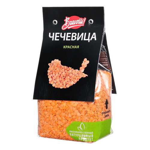 Чечевица Bravolli красная 350 г в ВкусВилл