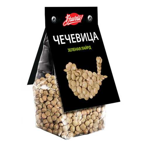 Чечевица Bravolli зеленая лайрд 350 г в ВкусВилл