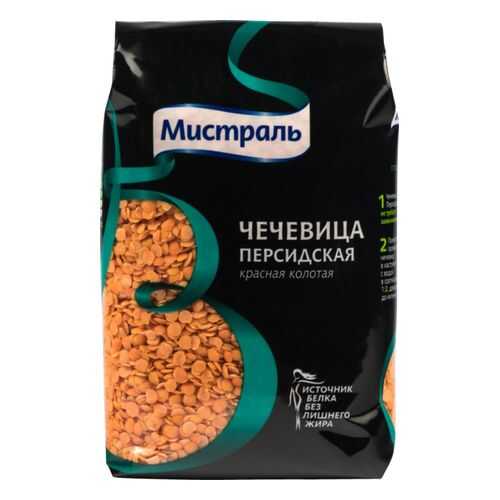 Чечевица красная Мистраль персидская колотая 450 г в ВкусВилл