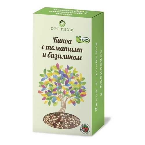 Киноа Оргтиум экологическое с томатами и базиликом 175 г в ВкусВилл