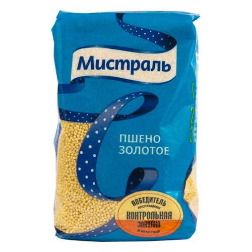 Крупа Мистраль пшено золотое 900 г в ВкусВилл