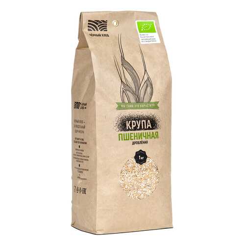Крупа пшеничная Черный хлеб дробленая 1 кг в ВкусВилл
