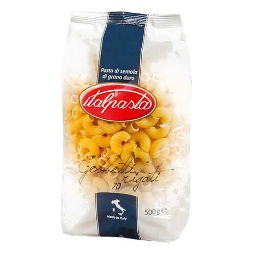 Макаронные изделия Berutto Italpasta gobetti rigati 500 г в ВкусВилл