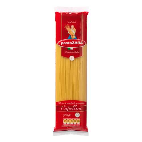 Макаронные изделия Capellini PastaZara 500 г в ВкусВилл