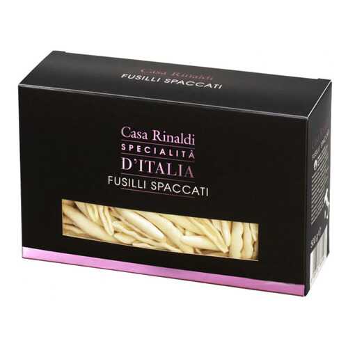 Макаронные изделия Casa Rinaldi fusilli spaccati 500 г в ВкусВилл