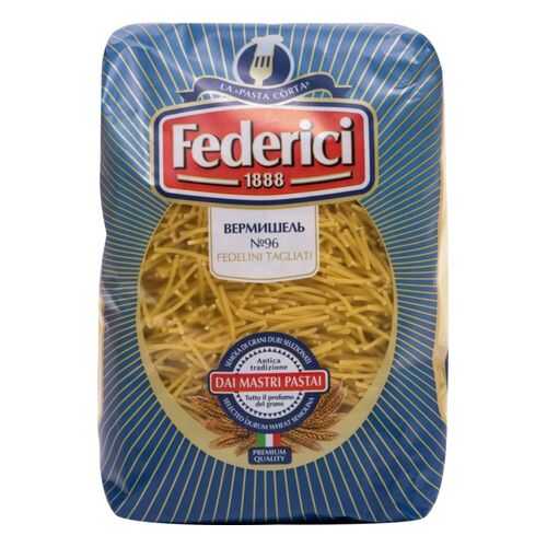 Макаронные изделия Fedelini tagliati federici вермишель 500 г в ВкусВилл