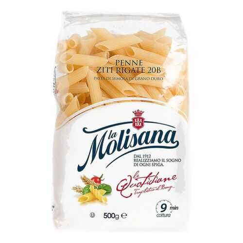 Макаронные изделия la Molisana penne ziti rigate 500 г в ВкусВилл
