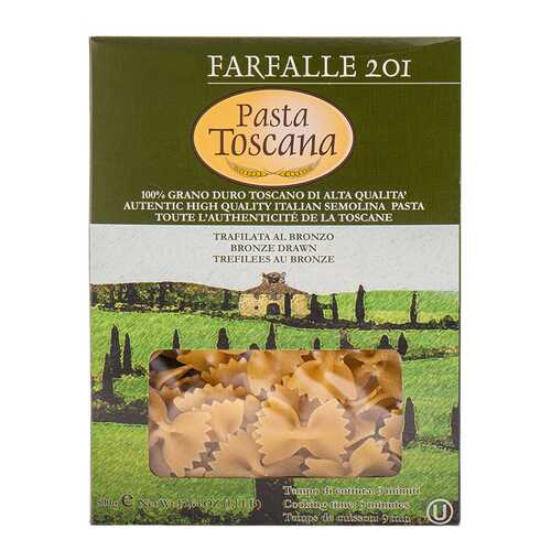 Макаронные изделия Pasta Toscana фарфалли био 500 г в ВкусВилл