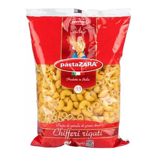Макаронные изделия PastaZara сhiffezi rigati 55 500 г в ВкусВилл