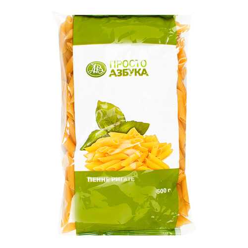 Макаронные изделия Просто Азбука пенне ригате 500 г в ВкусВилл