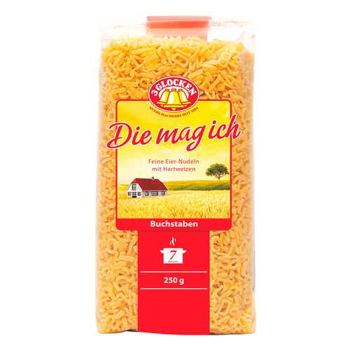 Макароны 3 Glocken алфавит 250 г в ВкусВилл