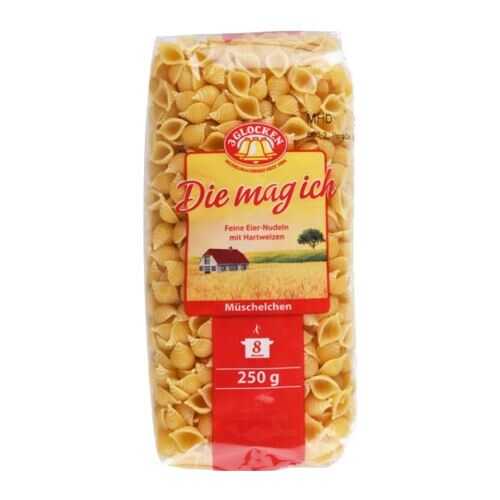 Макароны 3 Glocken Die mag ich Ракушки мелкие 250 г в ВкусВилл