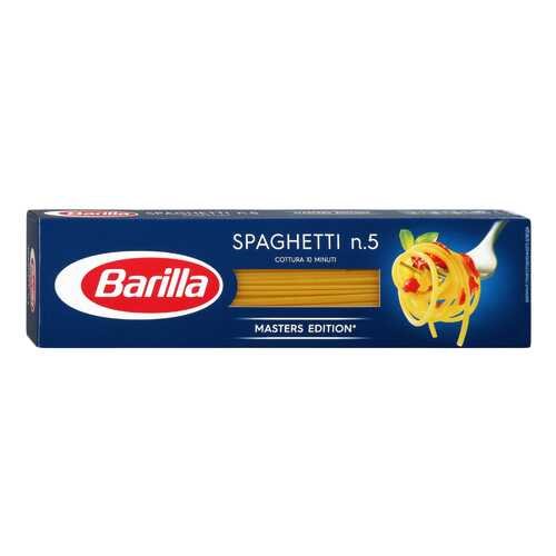 Макароны Barilla Spaghetti n.5 высший сорт 450 г в ВкусВилл