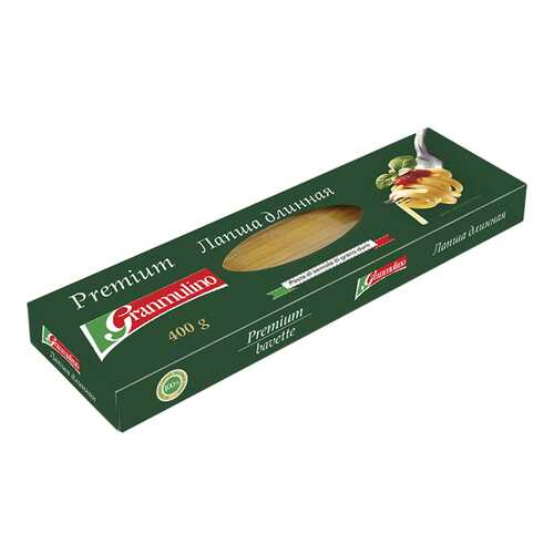 Макароны Granmulino лапша длинная премиум 400 г в ВкусВилл