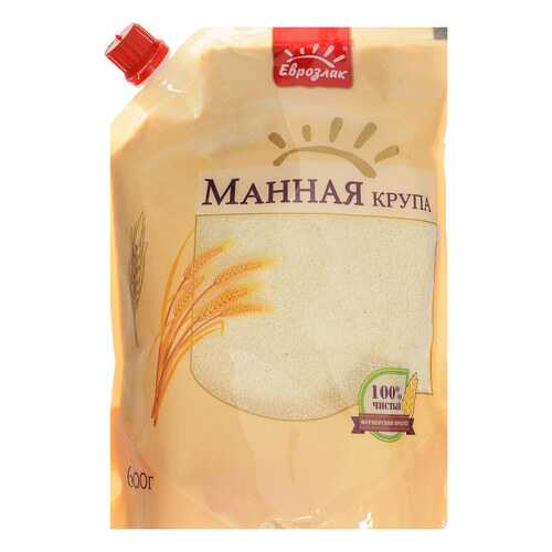 Манка Еврозлак 600г в ВкусВилл