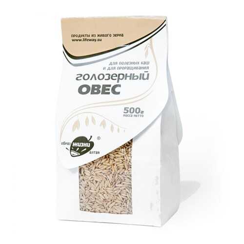Овес Образ жизни голозерный 500 г в ВкусВилл