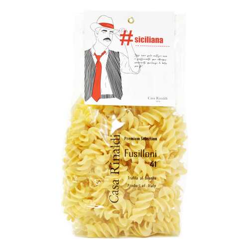Паста Casa Rinaldi Premium Фузиллони 500г в ВкусВилл