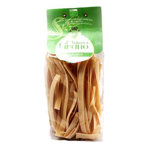 Паста из твердых сортов пшеницы La Bottega pappardelle bio L`oro Di Gragnano 500 г в ВкусВилл