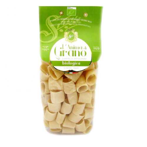 Паста из твердых сортов пшеницы Mezzi Paccheri bio L`oro di Gragnano 500 г в ВкусВилл