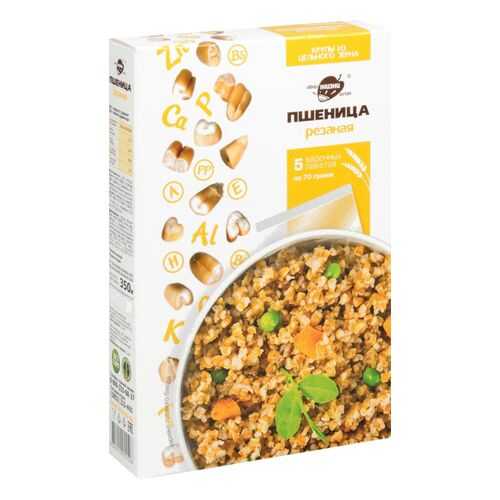 Пшеница резаная Образ жизни Алтая 70 г 5 пакетов в ВкусВилл