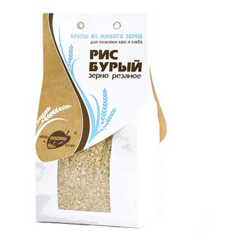 Рис бурый Образ жизни цельнорезаный для каш 500 г в ВкусВилл