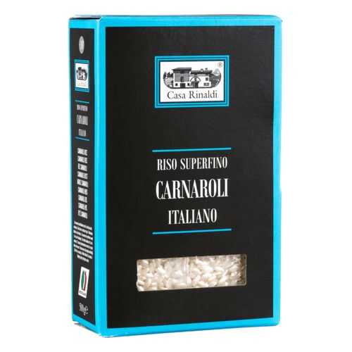 Рис Casa Rinaldi карнароли среднезерный непропаренный 500 г в ВкусВилл